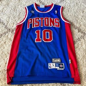 Rodman Pistons Retro Jersey